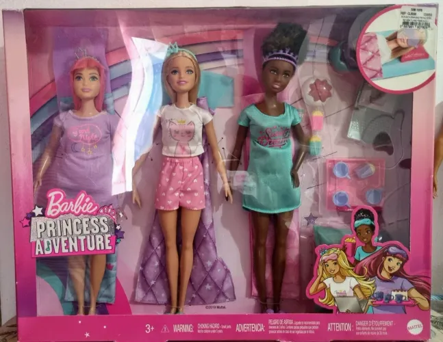 Conjunto Barbie Princess Adventure Festa do Pijama