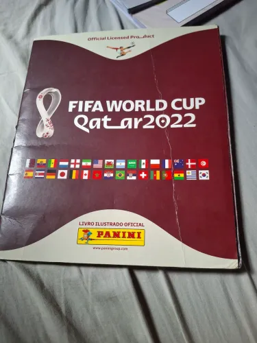 Álbum da copa de 2022 completo