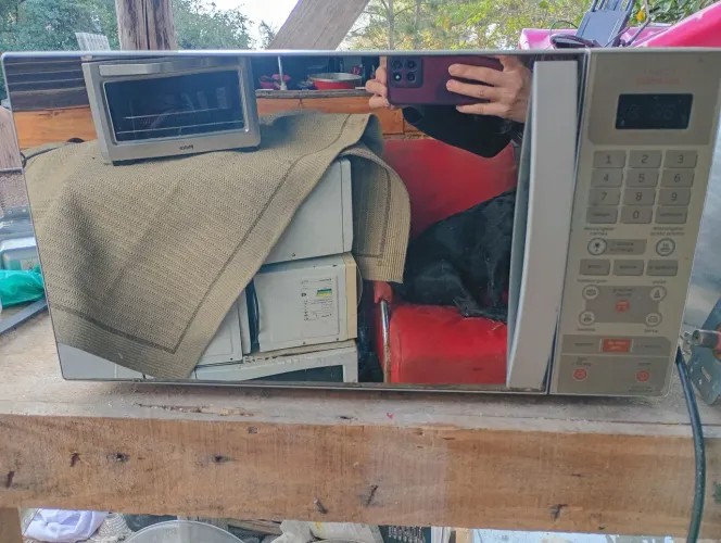Microondas inox 30l