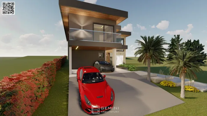 CASA EM CONSTRUÇÃO NO CONDOMÍNIO RESIDENCIAL COSTÃO GOLF VILLE