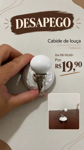 Cabide de Louça Tok & Stok