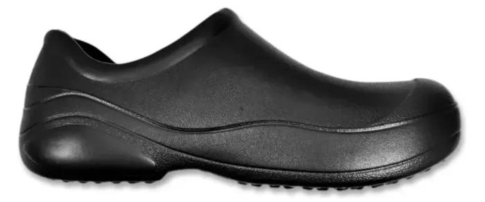Sapato Profissional Antiderrapante para Cozinha ou Limpeza - Preto - Tamanho 36 - NOVO