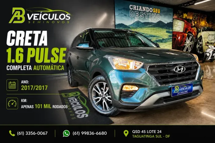 Hyundai Creta Pulse 1.6 16V Flex Aut. 2017
