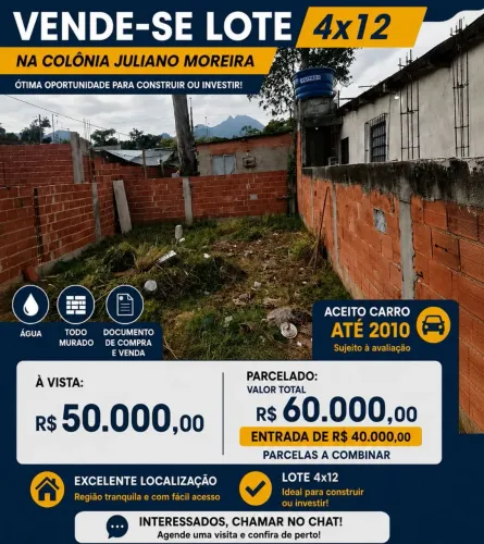 Vendo terreno