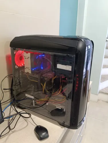 COMPUTADOR DESKTOP / PCGAMER Visual gamer com iluminação colorida!