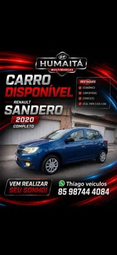 Renault Sandero Life Flex 1.0 12V 5P Mec. 2020
