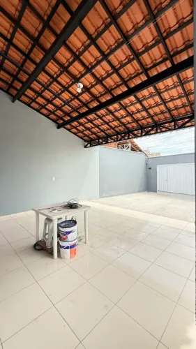 Casa nova com taxas grátis no Renascença 3 quartos em São Sebastião - Teresina - PI