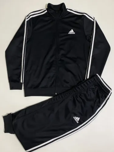 Conjunto Adidas Original Preto Tam. G | Jaqueta + Calça | Excelente Estado