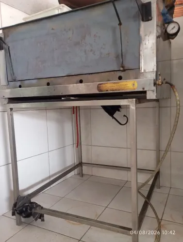 Forno a gás para pizza