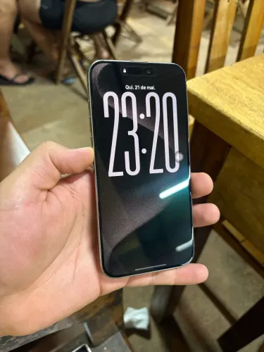 iPhone 15 pro Max, titanium natural 