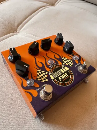 Pedal Fire Custom Shop Burn It Edu Ardanuy Signature Overdrive