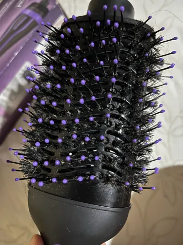 Escova 3 em 1 MONDIAL Black Purple line