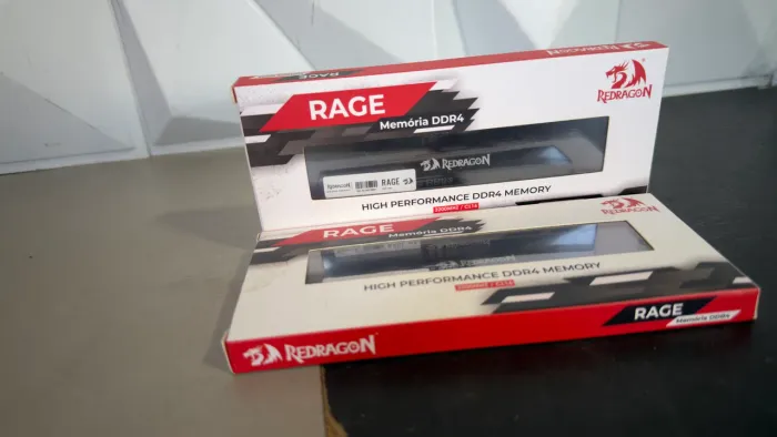Memória ram Redragon - 32GB 2x16 3200mx - cl 16 - R$ 1.150 Pix 