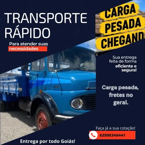 Transporte, mudanças, fretes por toda Goiânia e região, Abadia De Goiás e etc.