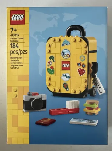 Lego mala de viagem amarela 40817