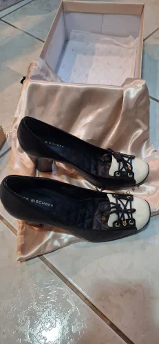 Sapato Scarpin Preto 34 Jorge Bischoff Novo