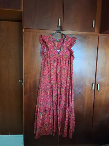 Vestido bata Farm estampado