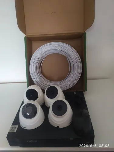 Câmeras de segurança kit completo