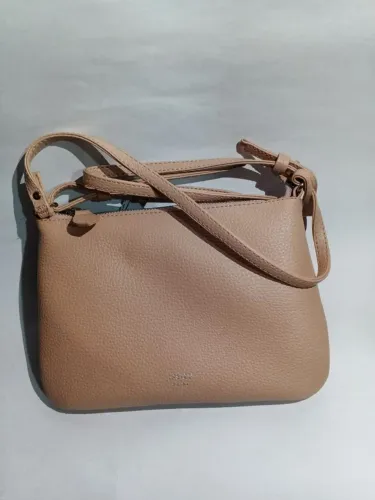 Bolsa Tiracolo Bege Luisa pequena