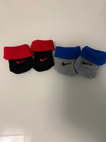 Pack 2 pares de meia NIKE ORIGINAL para recém nascido