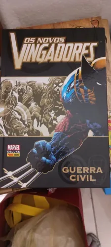 Marvel deluxe novos vingadores guerra civil