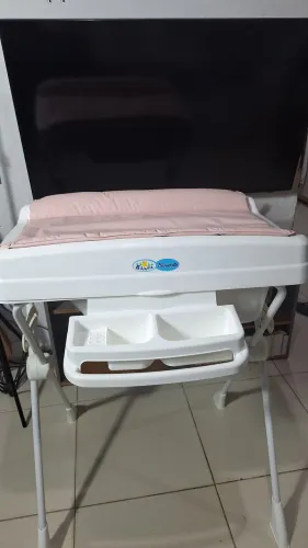 Banheira com trocador