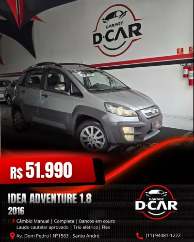 Fiat Idea Advent./ Adv.locker 1.8 MPI Flex 5P 2016