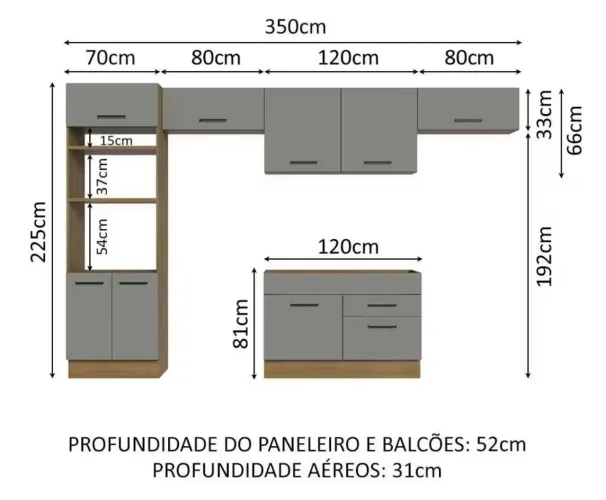 ARMÁRIO DE COZINHA 