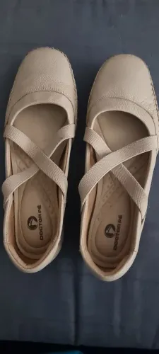SAPATO FEMININO CONFORTO EM COURO LEGÍTIMO DOCTOR PÉ - Número 37