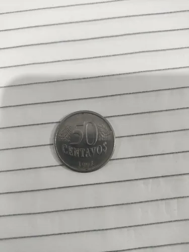 Moeda 50 centavos 1994 rara