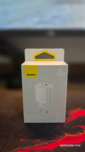 Fonte carregador 20w Baseus