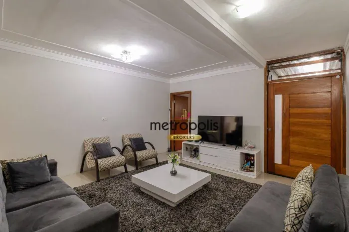 Sobrado com 3 dormitórios à venda, 175 m² por R$ 799.000,00 - Vila Palmares - Santo André/