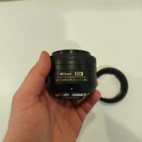 Lente Nikon 35mm f/1.8G AF-S DX - Prime - Limpeza Recente