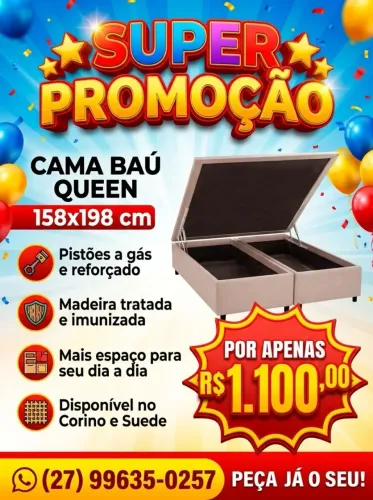 Box Baú Queen 158x198