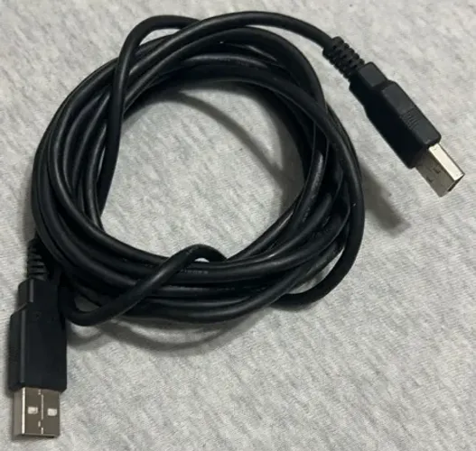 Cabo USB A macho para USB A macho de 3 metros