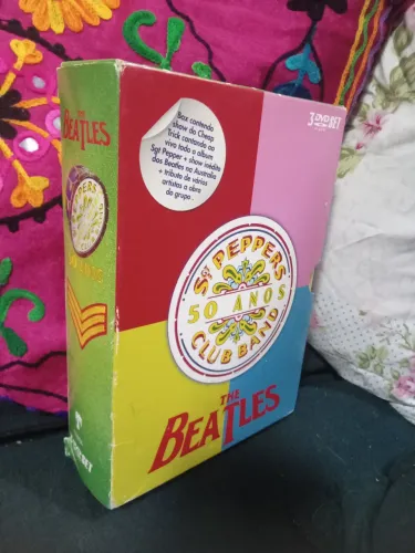 Box DVD triplo The Beatles Sgt Peppers Club Band 50 Anos