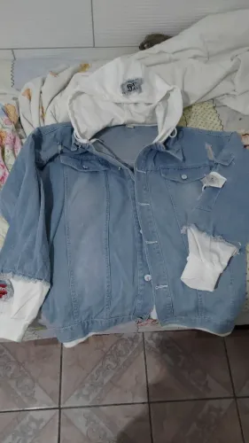 Jaqueta jeans Tam p