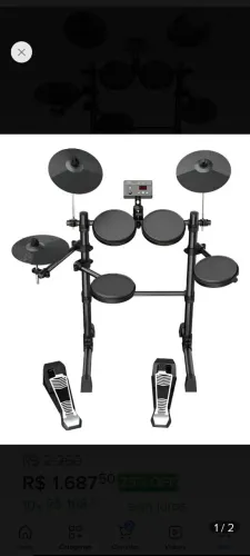 Vendo Bateria Eletronica