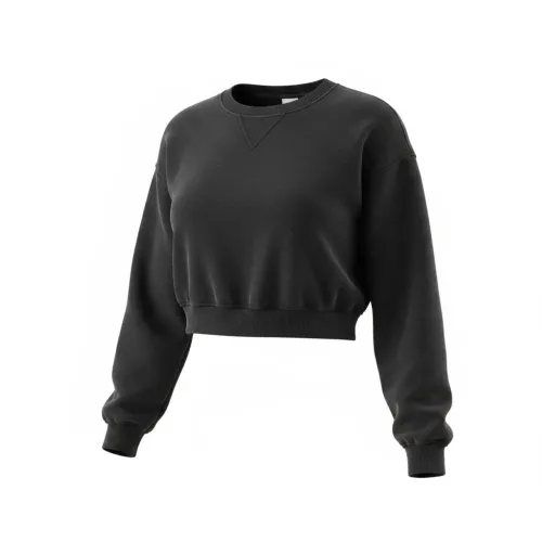 moletom cropped zara preto