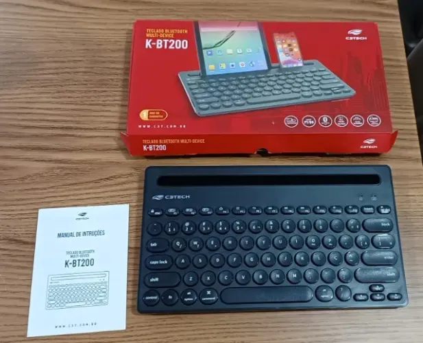 Teclado Bluetooth C3Tech - Multi Device K-BT200