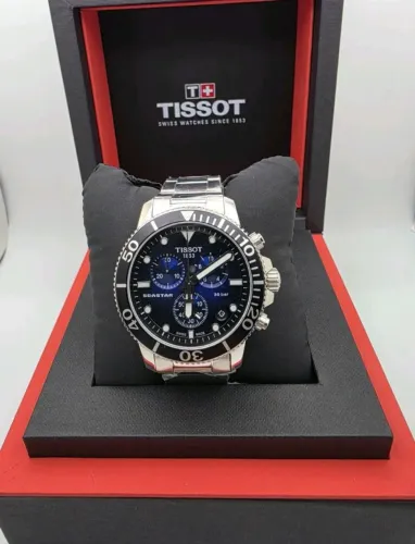 TISSOT Seastar 1000 Chronograph Blue Dial T120.417.11.041.01