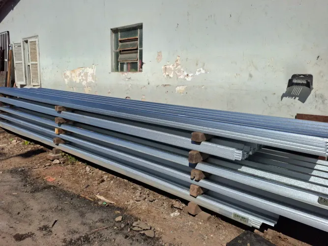 Telhas galvalume novas 0.50