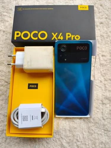 POCO X4 Pro 5G - Completo na Caixa | 67W Turbo Charge | 108MP | 120Hz | Excelente Estado
