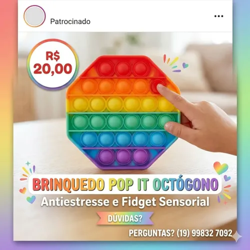 Brinquedo pop it
