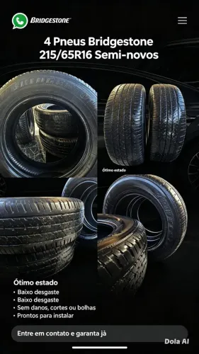 Peneus BRIDGESTONE 215/65R16