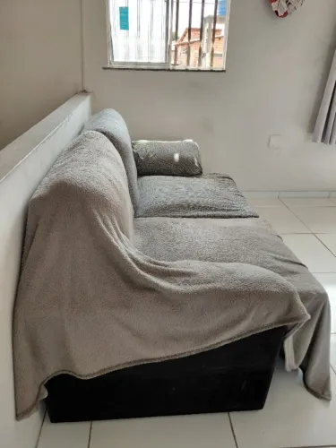 Sofá Retrátil e Reclinável (Sofá Cama) - Preço de Desapego / Mudança