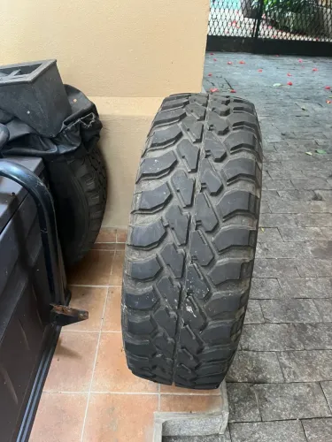 1 par de Pneu dunlop grantek 31x10.50 15 Lt