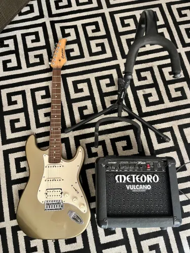 Guitarra Condor RX-30 + Meteoro Vulcano 35GS + Capa + Suporte + Acessórios