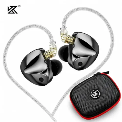Fone Kz D-Fi Versão Standard Sem Microfone + Case Kz
