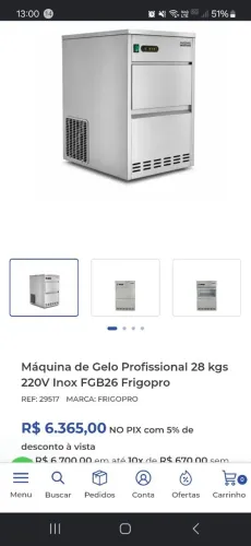 MÁQUINA DE GELO